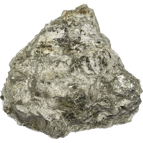 Mica embedded in quartzite rock